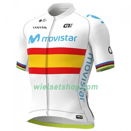 Wielershirt 2020 Movistar Team Spanje kampioenschap N001 
